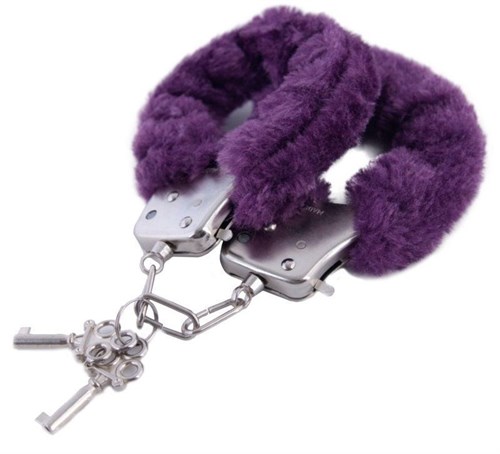 Фиолетовые наручники - фото 4494